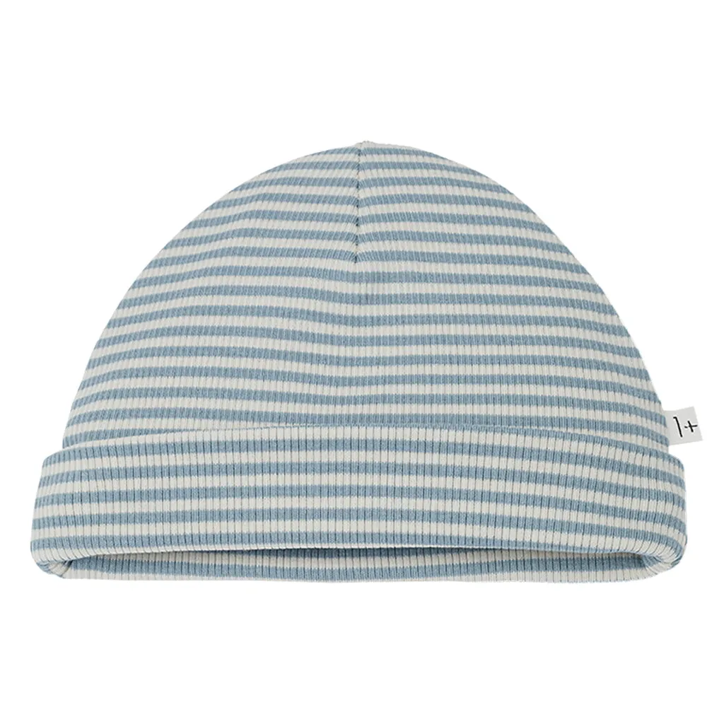 1+ In The Family Baby And Child Rio Hat Shark Blue Stripes