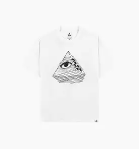 ACG Changing Eye Mens Short Sleeve Shirt - White