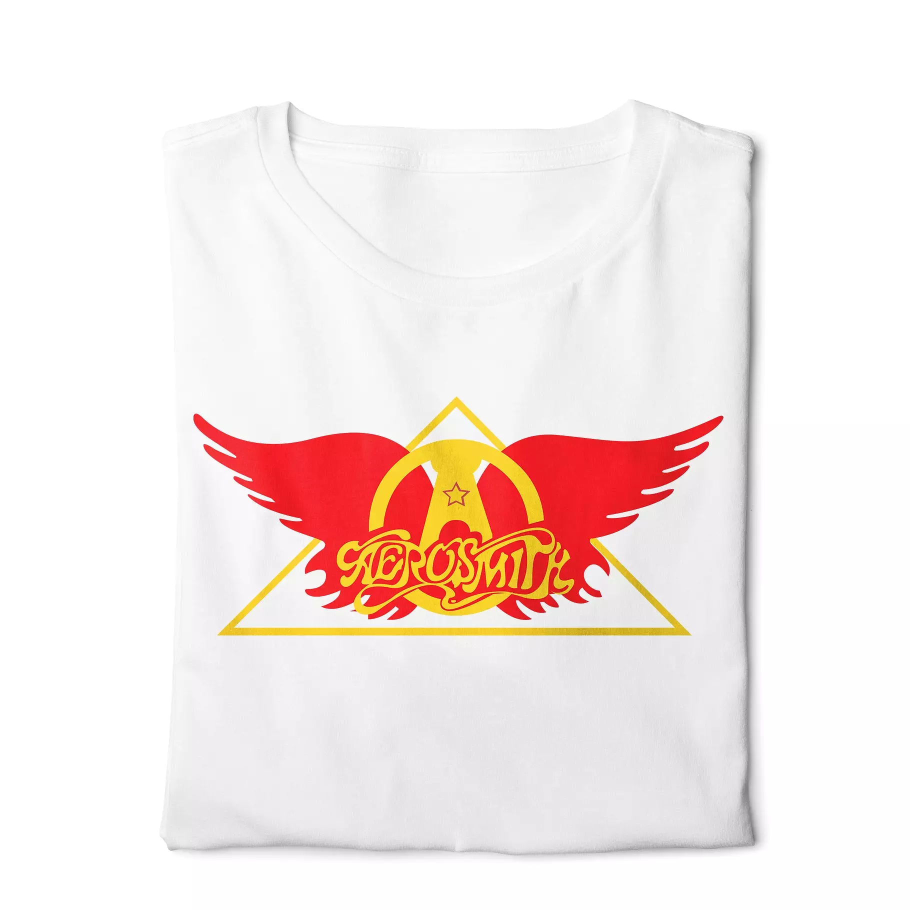 Aerosmith - Digital Graphics Basic T-shirt White