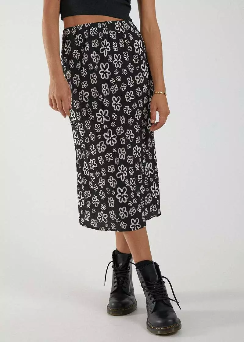 Afends Lola Midi Hemp Skirt