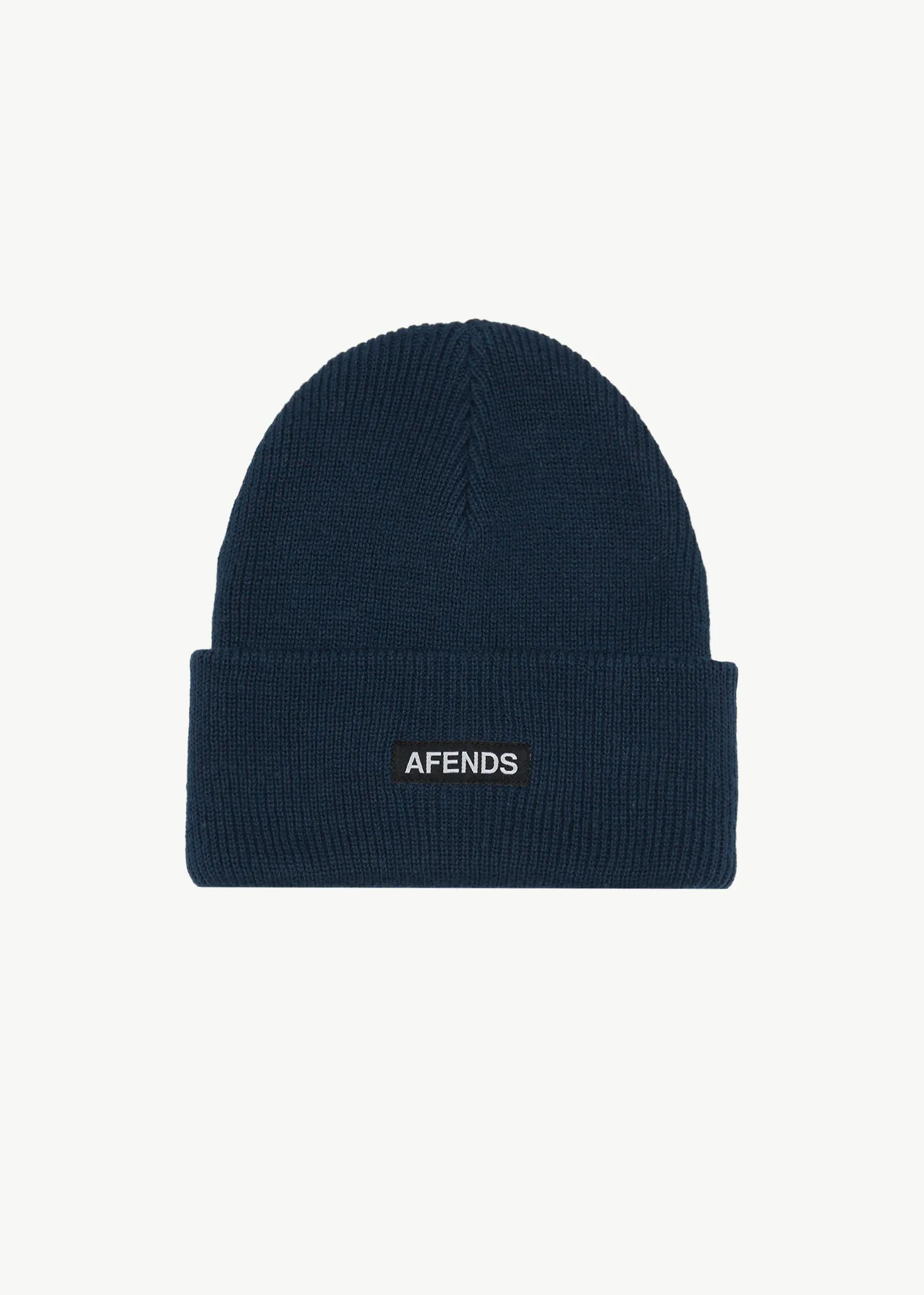 AFENDS Mens Hometown - Beanie - Navy