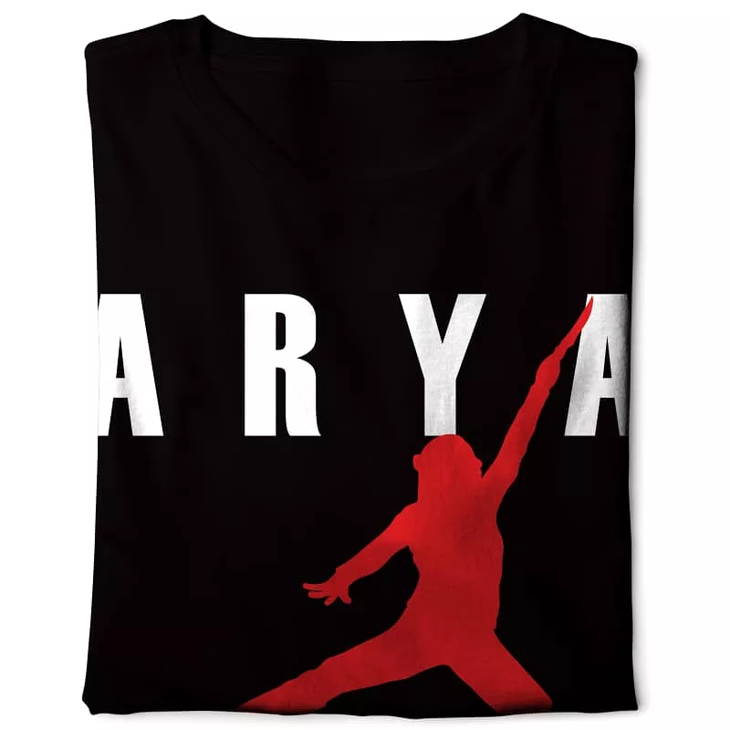 Air Arya Digital Graphics Basic T-shirt black