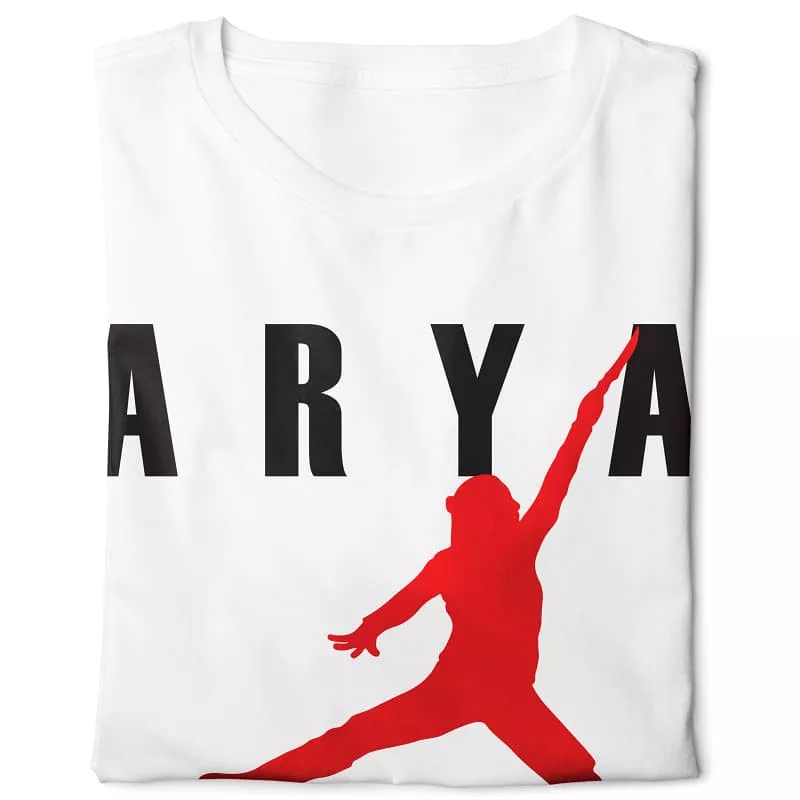 Air Arya Digital Graphics Basic T-shirt White