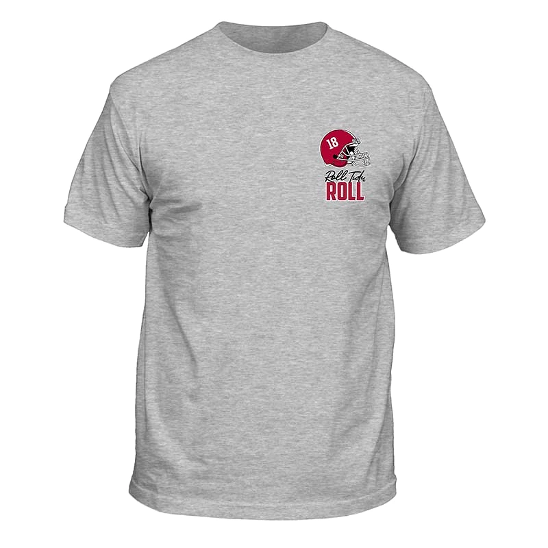 Alabama Raised Helmets Short Sleeve T-Shirt