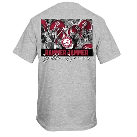 Alabama Raised Helmets Short Sleeve T-Shirt