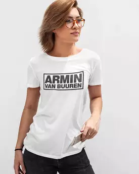 Armin Van Buuren  - Digital Graphics Basic T-shirt White