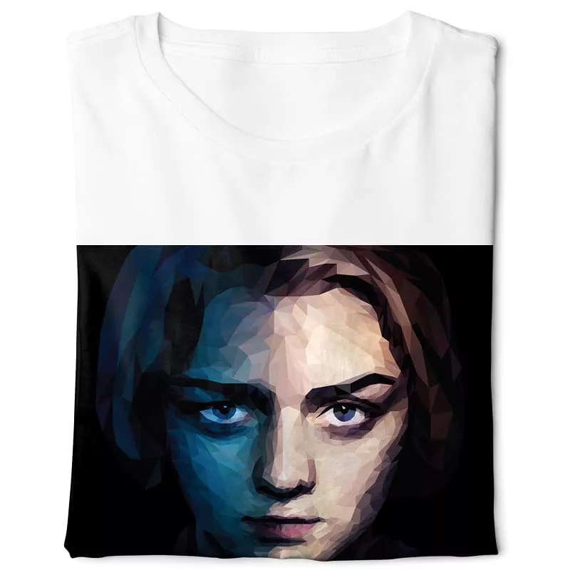 Arya Stark Game of thrones - not today -Digital Graphics Basic T-shirt White