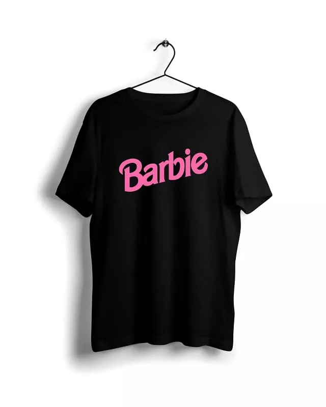 Barbie  - Digital Graphics Basic T-shirt Black