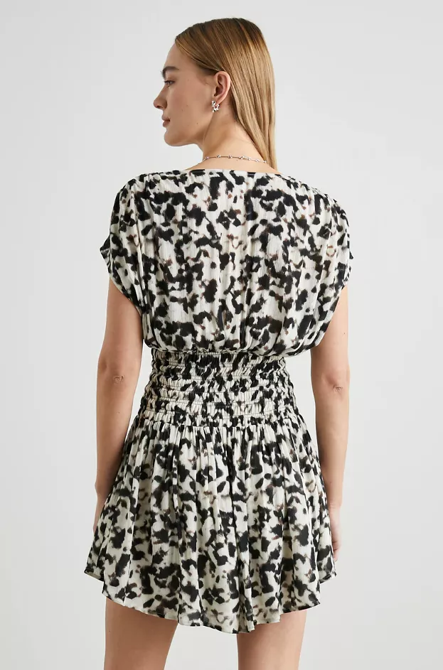 Blurred Cheetah Siera Dress