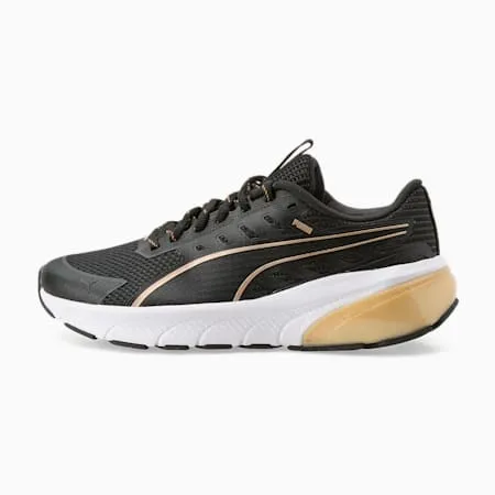 Cell Glare Women's Running Shoes | PUMA Black-PUMA Gold-PUMA White | PUMA Women | PUMA 