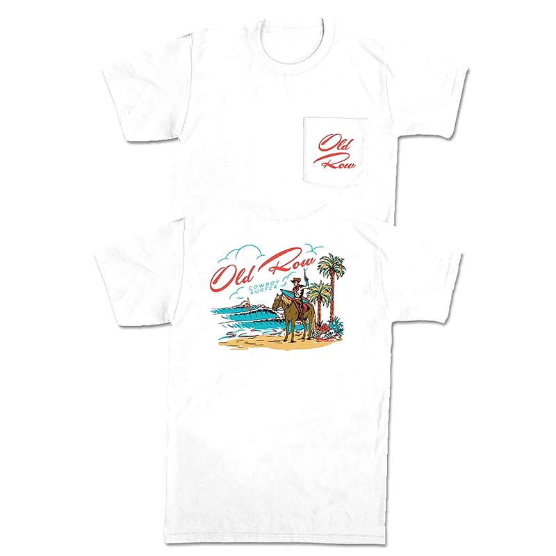 Coastal Cowboy Short Sleeve Pocket T-Shirt