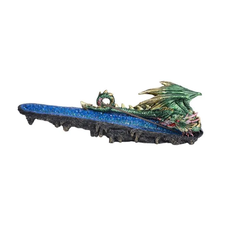 Dragon & Geode Incense Burner