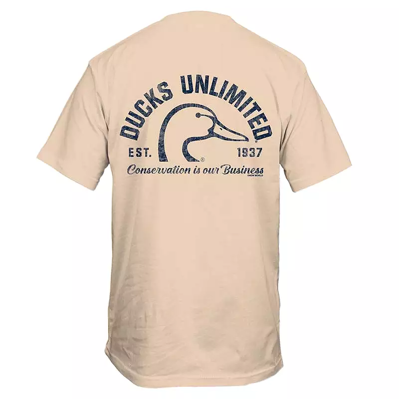 Ducks Unlimited Arched Logo Short Sleeve T-Shirt