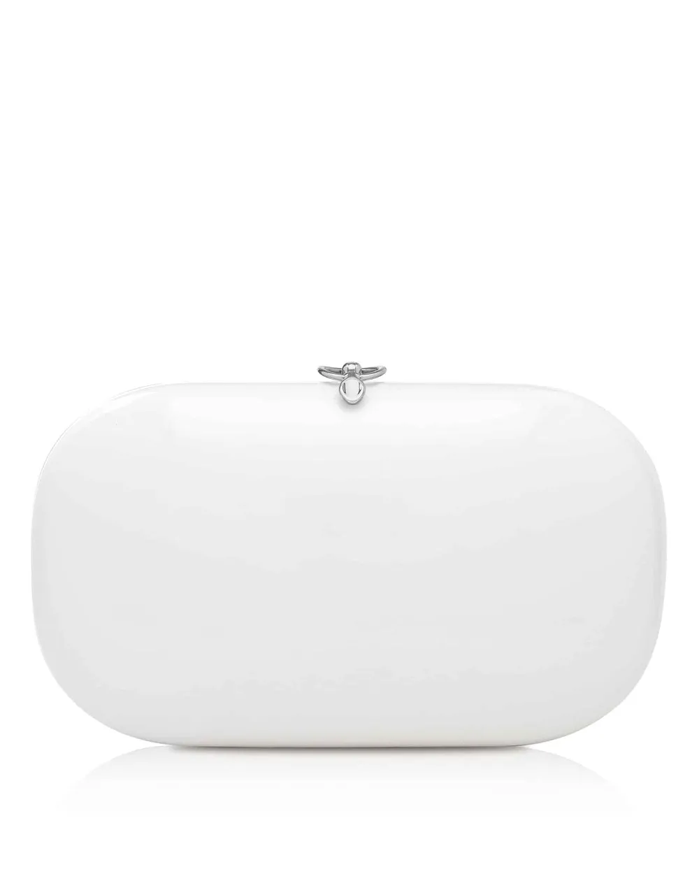 Elina Plus Clutch in Antique White