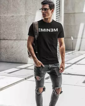 Eminem - Digital Graphics Basic T-shirt Black