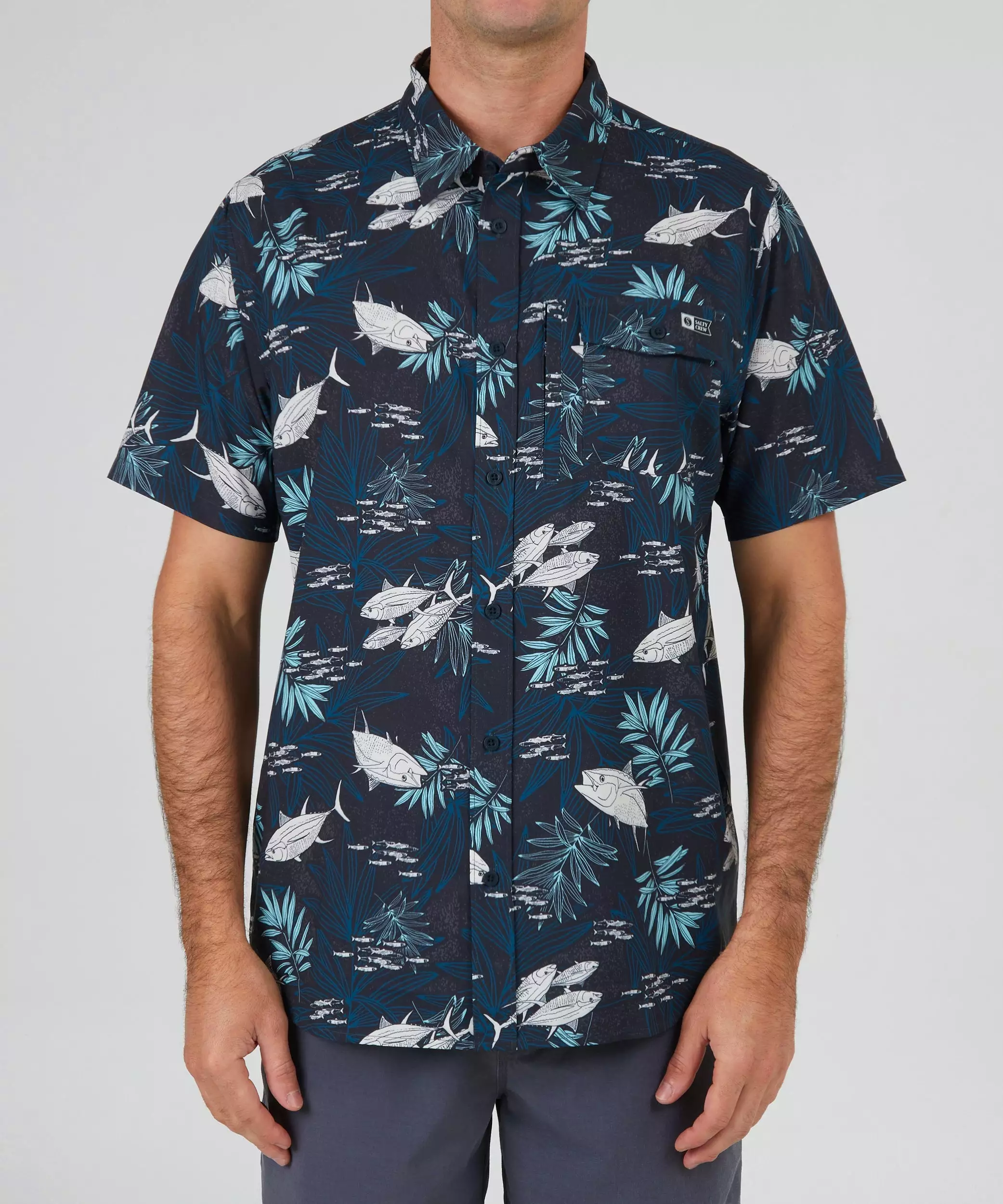 Feeding Frenzy UV Woven Shirt Men's