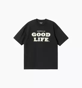 Good Life Mens Short Sleeve Shirt - Black