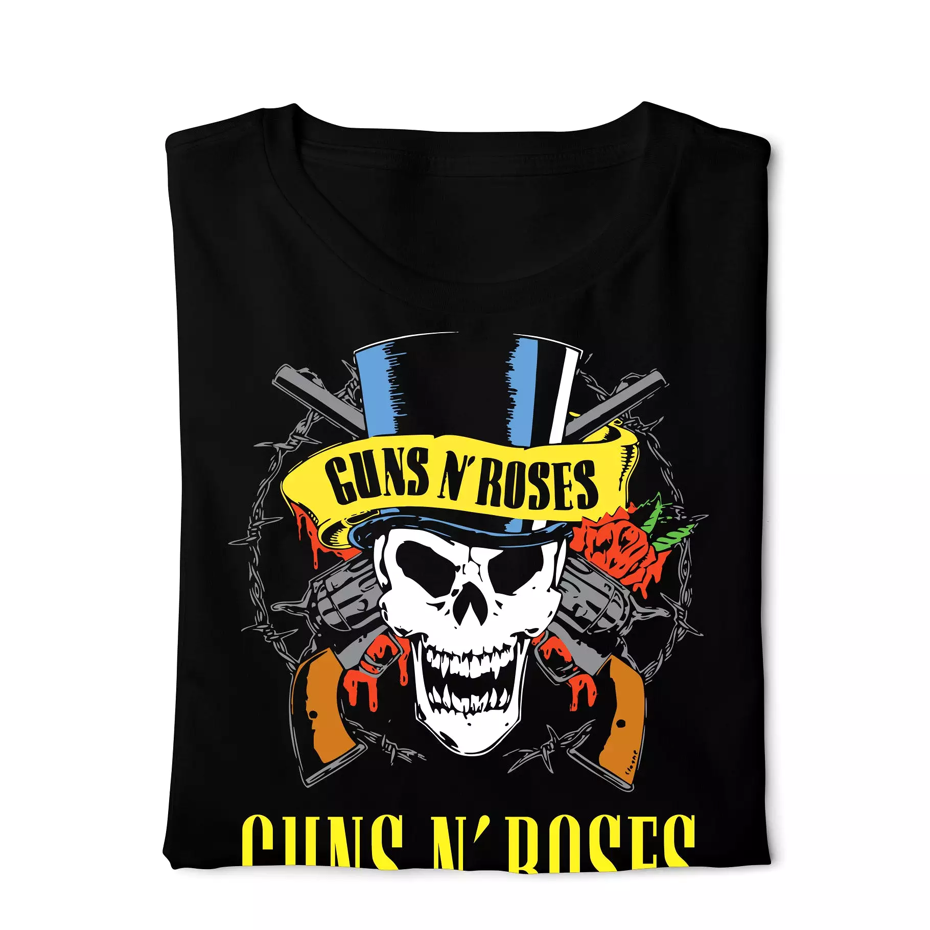 Guns N Roses - Digital Graphics Basic T-shirt Black