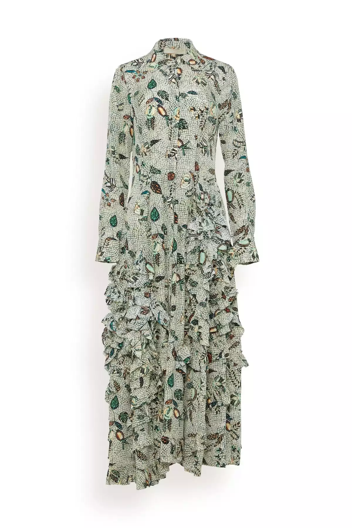 Gwen Dress in Botanical Mist