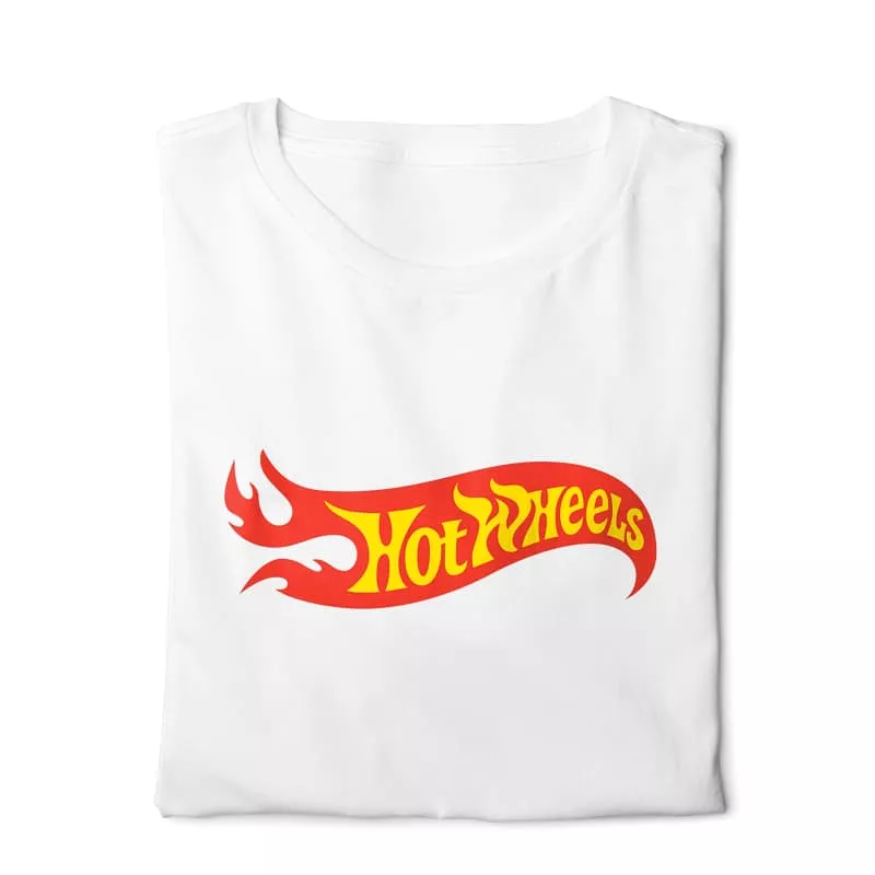 Hot Wheels - Digital Graphics Basic T-shirt White