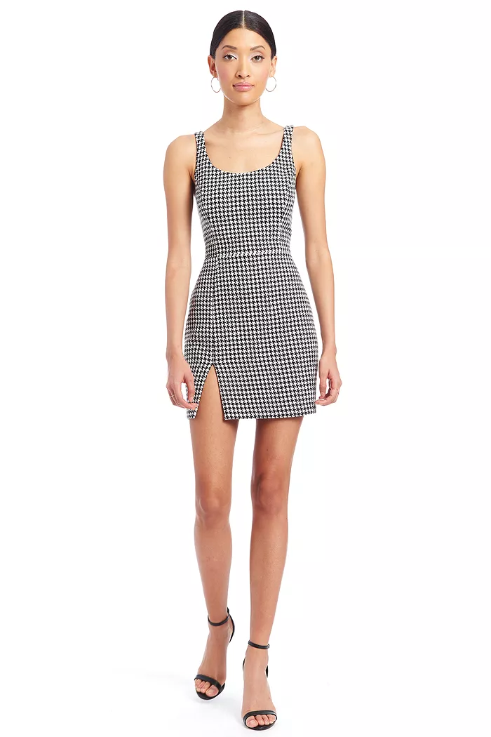 Houndstooth Amabella Dress