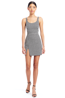 Houndstooth Amabella Dress