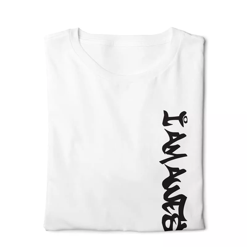 I am Awesome   - Digital Graphics Basic T-shirt White