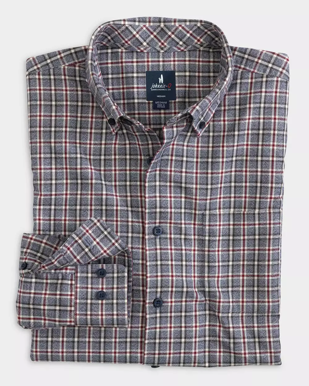 JOHNNIE-O Celo Tucked Button Up Shirt