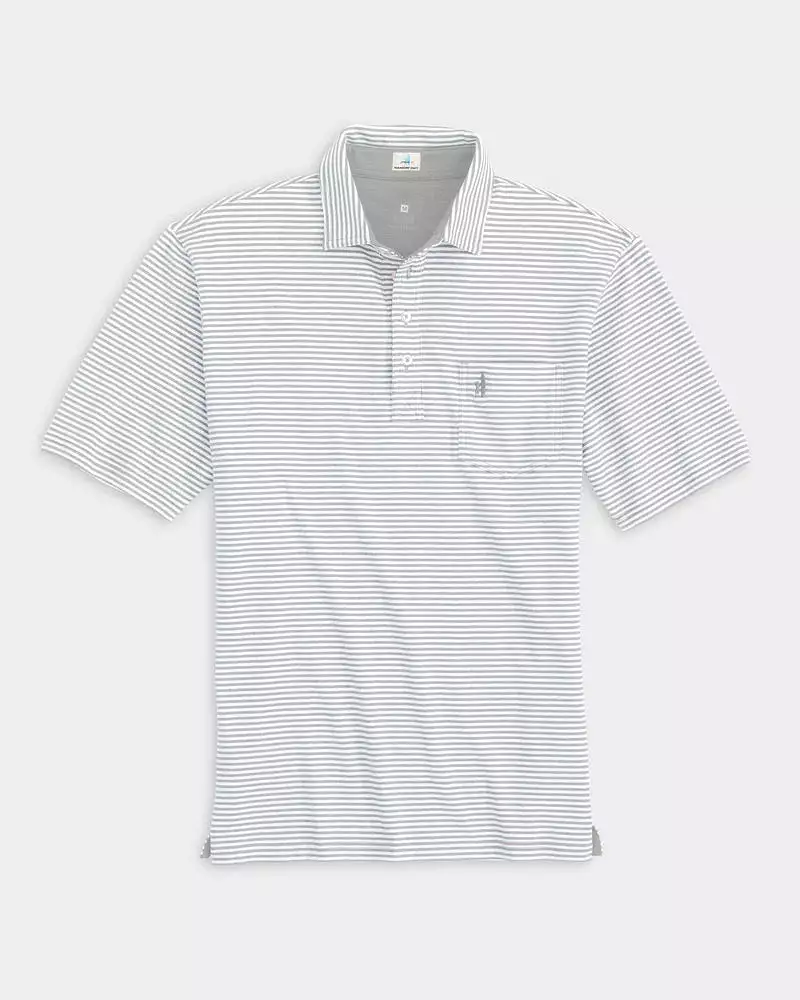 JOHNNIE-O Dante Striped Polo Shirt