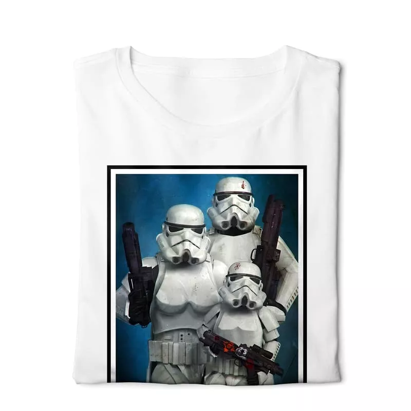 La Familia Star Wars - Digital Graphics Basic T-shirt White