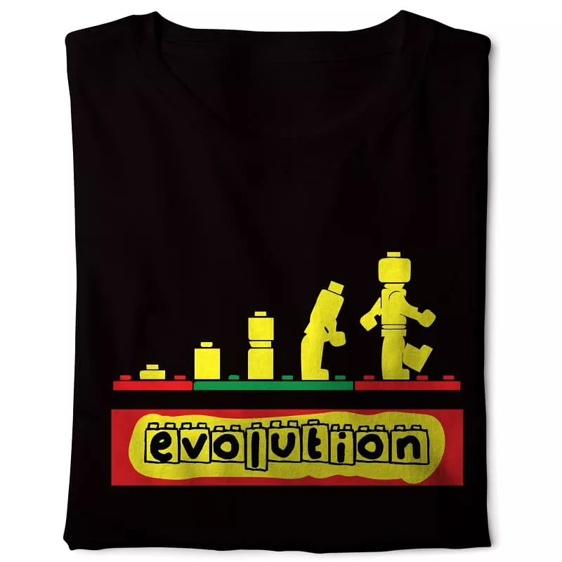 Lego Evolution - Digital Graphics Basic T-shirt black