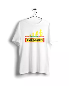 Lego Evolution - Digital Graphics Basic T-shirt White