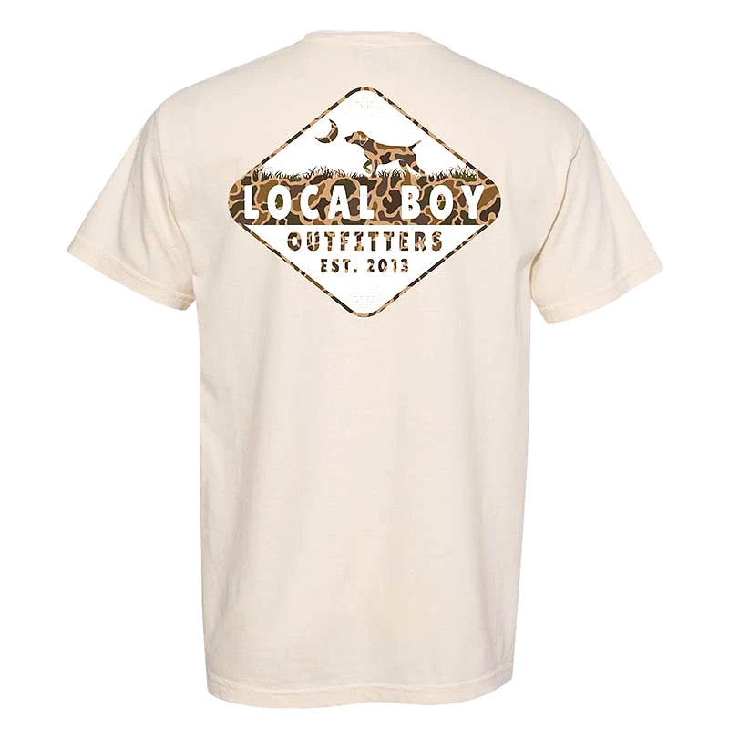 Local Dog Old School Camo Short Sleeve T-Shirt