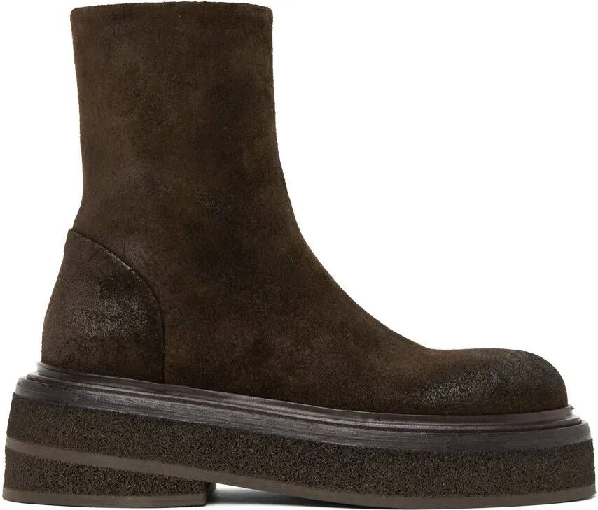 Marsèll Brown Zuccone Ankle Boots