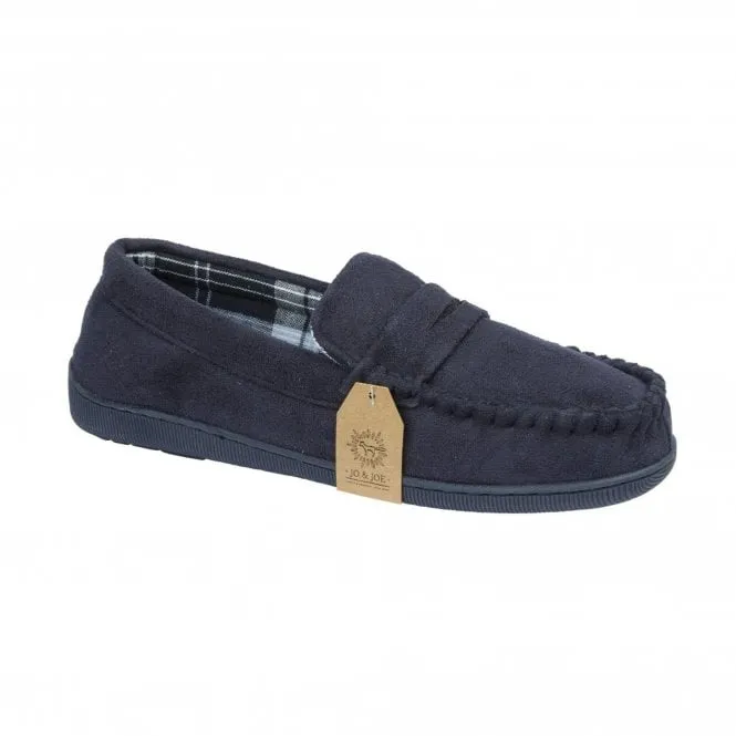 Mens Benson Moccasin Slippers