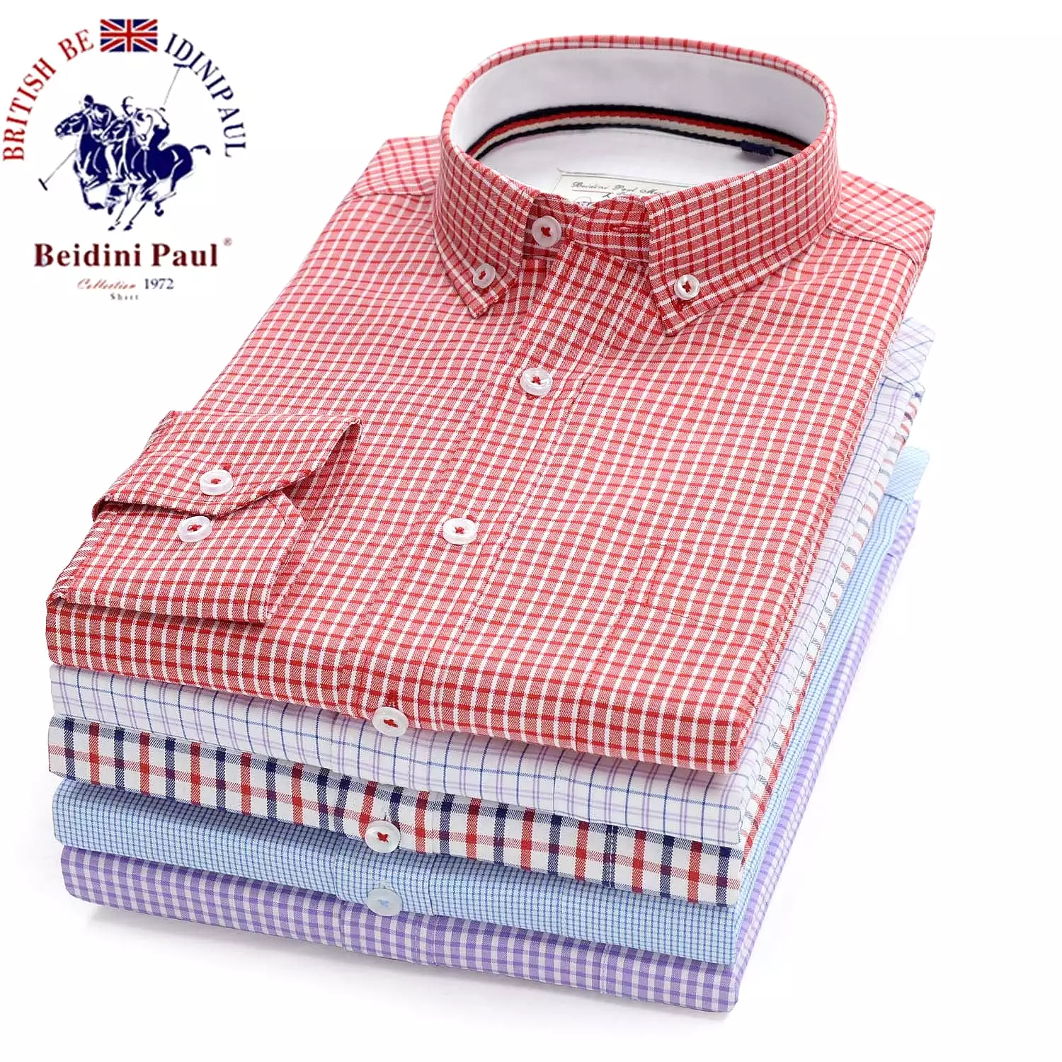 Men's oxford loose version men's shirt