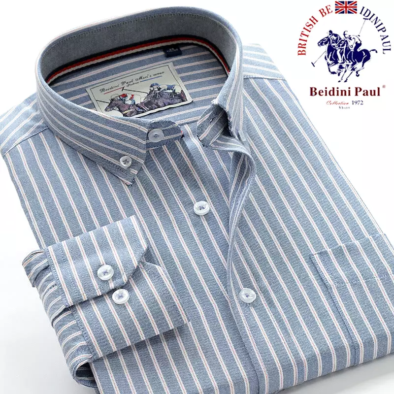 Men's oxford loose version men's shirt