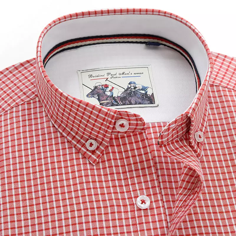 Men's oxford loose version men's shirt