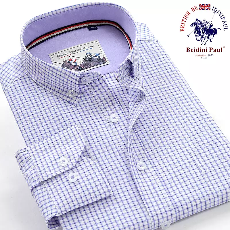 Men's oxford loose version men's shirt