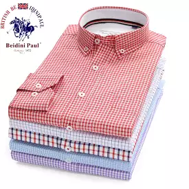 Men's oxford loose version men's shirt