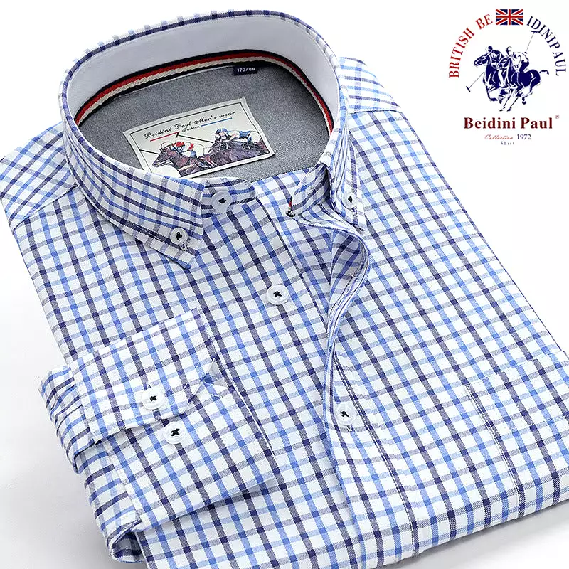 Men's oxford loose version men's shirt