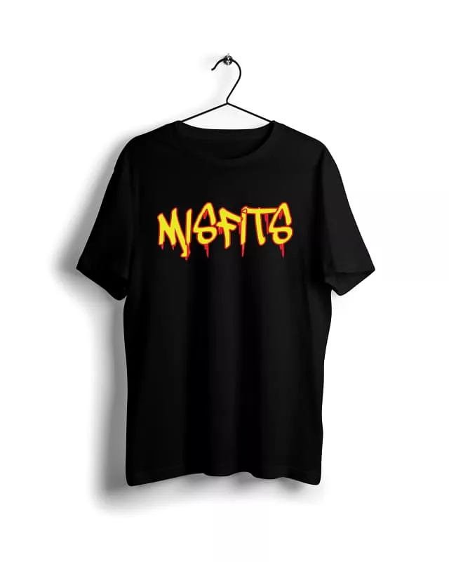 Misfits - Digital Graphics Basic T-shirt Black