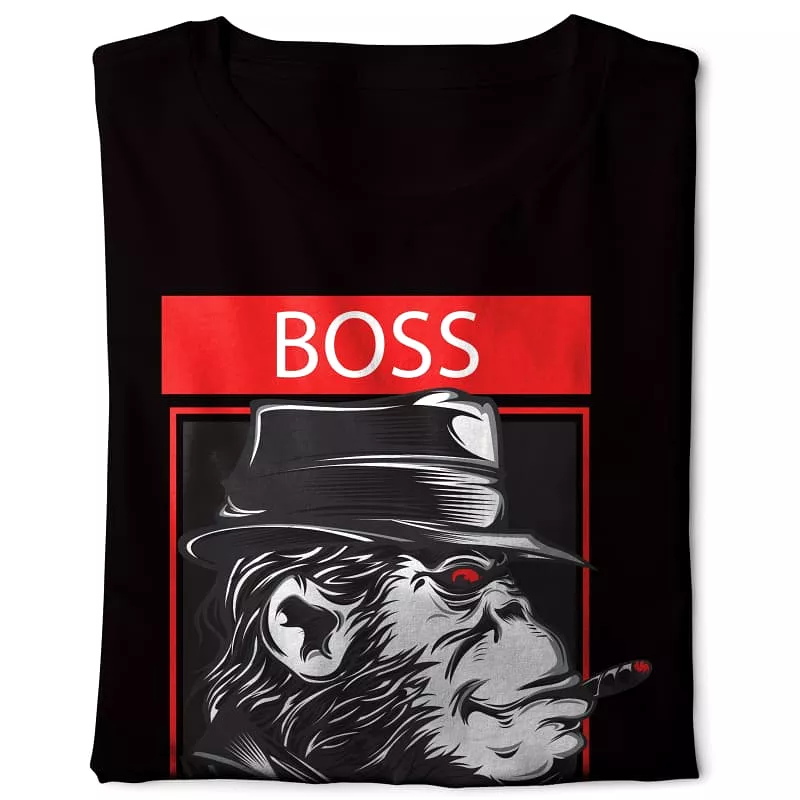 Monkey Boss - Digital Graphics Basic T-shirt black