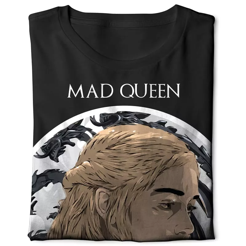 Mother Of Dragon Mad Queen Game of Thrones - Digital Graphics Basic T-shirt black