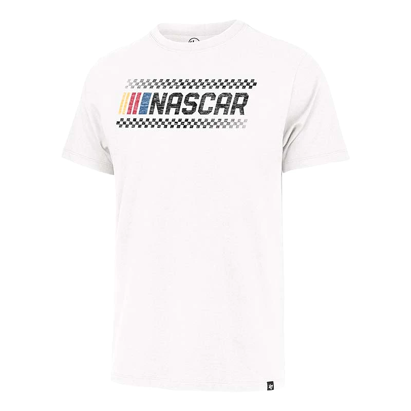 Nascar Logo Short Sleeve T-Shirt in White