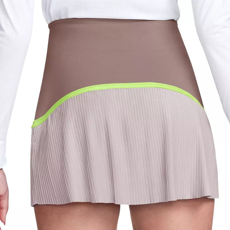 Nike Advantage Women Dri-Fit Tennis Skirt - Smokey Mauve/Platinum Violet/White