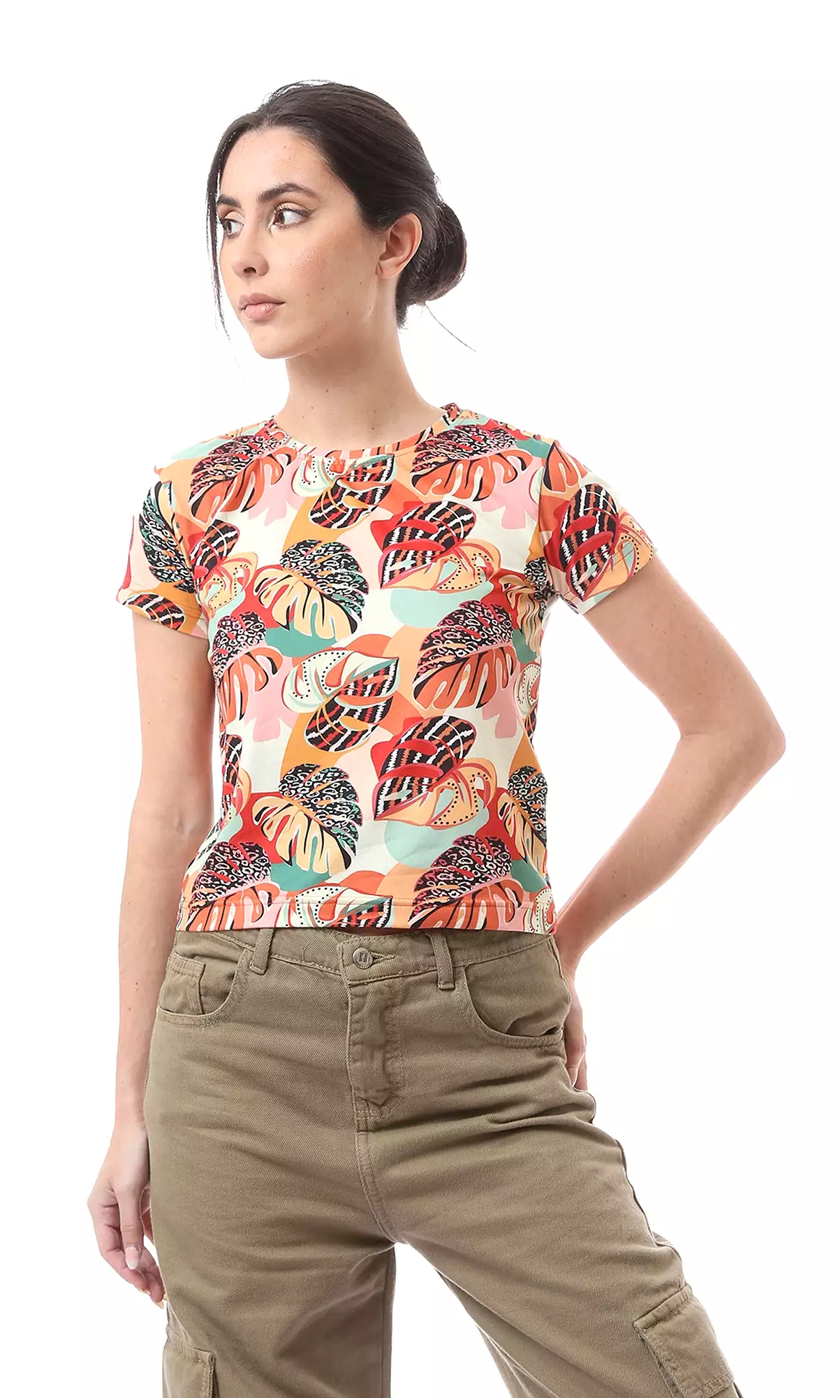 O167394 Women Short Sleeve