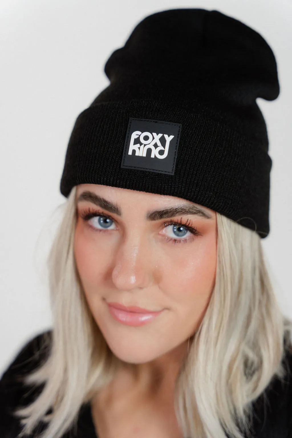 Patch Beanie Black