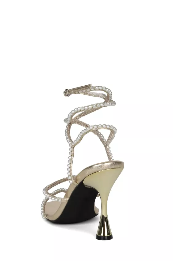 Pearlette Strappy Heel