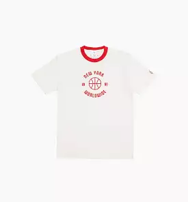 Rhuigi Graphic Mens Short Sleeve Shirt - White/Red